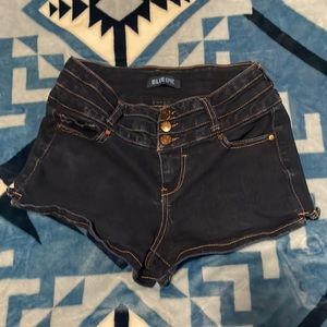 Blue spice juniors size 7 shorts